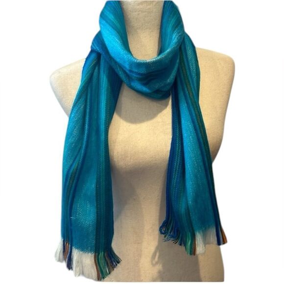 Beautiful alpaca scarf from Ecuador so soft and warm! - Picture 1 of 9